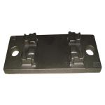 Railroad Sleepers Fixing Tie Plate For Rail Onto Or Concrete Sleepers
