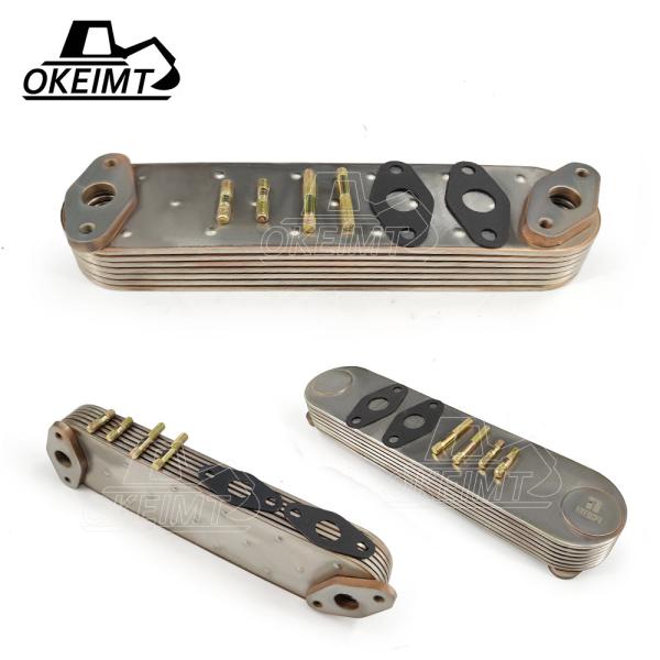 OKEIMT 600-651-1550 6D95-7P Komatsu Engine Oil Cooler Core for Komatsu PC200-6