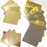 Custom 304 316 Stainless Steel Sheet Embossed Color Plates Ready Stock
