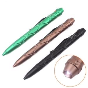 Wholesale Aluminum alloy with high brightness LED lights tactical pen defense pen self-defense pen from china suppliers