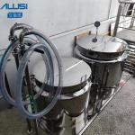 SUS316 Hydraulic Lifting Lotion Mixer Ointment Homogenous Vacuum Emulsifier