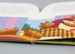 Eco Friendly Die Cut Cardboard Children'S Books With Full Color Printing Surface