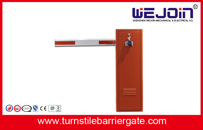 IP44 Automatic Parking Barrier , Security Boom Gate For Car Parking Management System