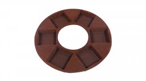 Wholesale Round Dessert Packaging Boxes Coffee Color Plastic Eco Protection from china suppliers