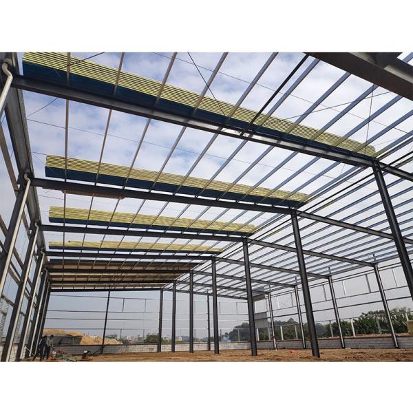 Easy Build Prefab Structural Steel Warehouse , Prefabricated Agricultural
