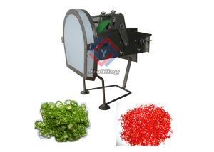 Wholesale 50KG/h Vegetable Processing Equipment Small Cabbage Spinach Chili Pepper Cutting Machine from china suppliers