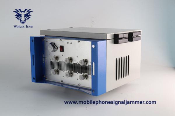 300 Watt 4G WIFI GPS Cell Phone Signal Jammer Waterproof Outdoor Prison Signal