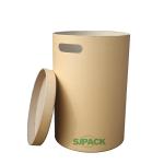 Eco Friendly PUR Drum Moisture Proof PUR Adhesive Drum 283mm Diameter