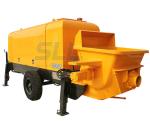 Hydraulic Secondary Constructional Portable Concrete Pump 30mm Max Aggregate