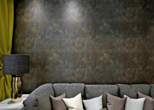 Quality 0.53*10m Soundproof Non-woven Modern Removable Wallpaper For The Livingroom for sale