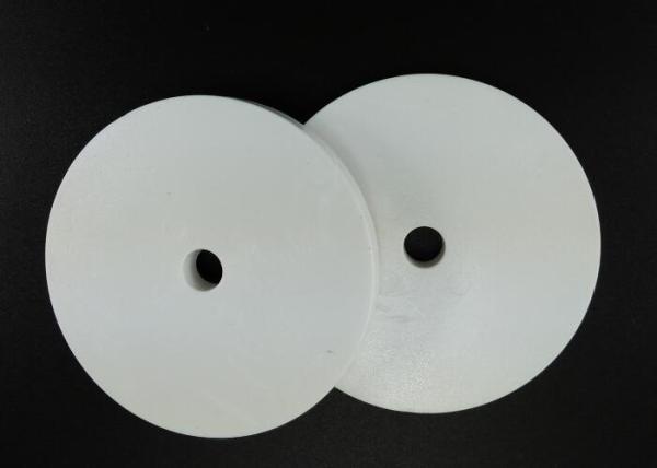 RAL9003 White Plastic Injection Molding Products , Round Base Washer Shim 5 X 50
