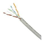 23AWG 0.58mm Cat6 Lan Cable Solid Copper 500Mzh PVC LSZH Jacket