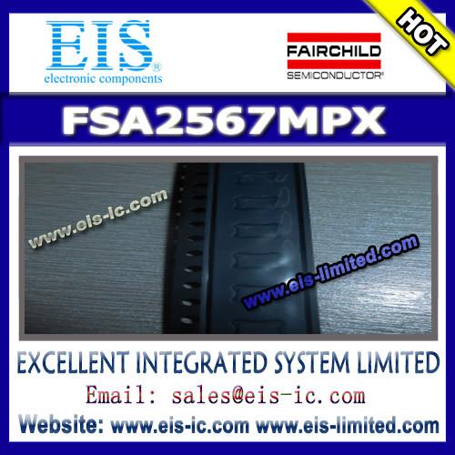 FSA2567MPX - FAIRCHILD - Low-Power, Dual SIM Card Analog Switch - Email: