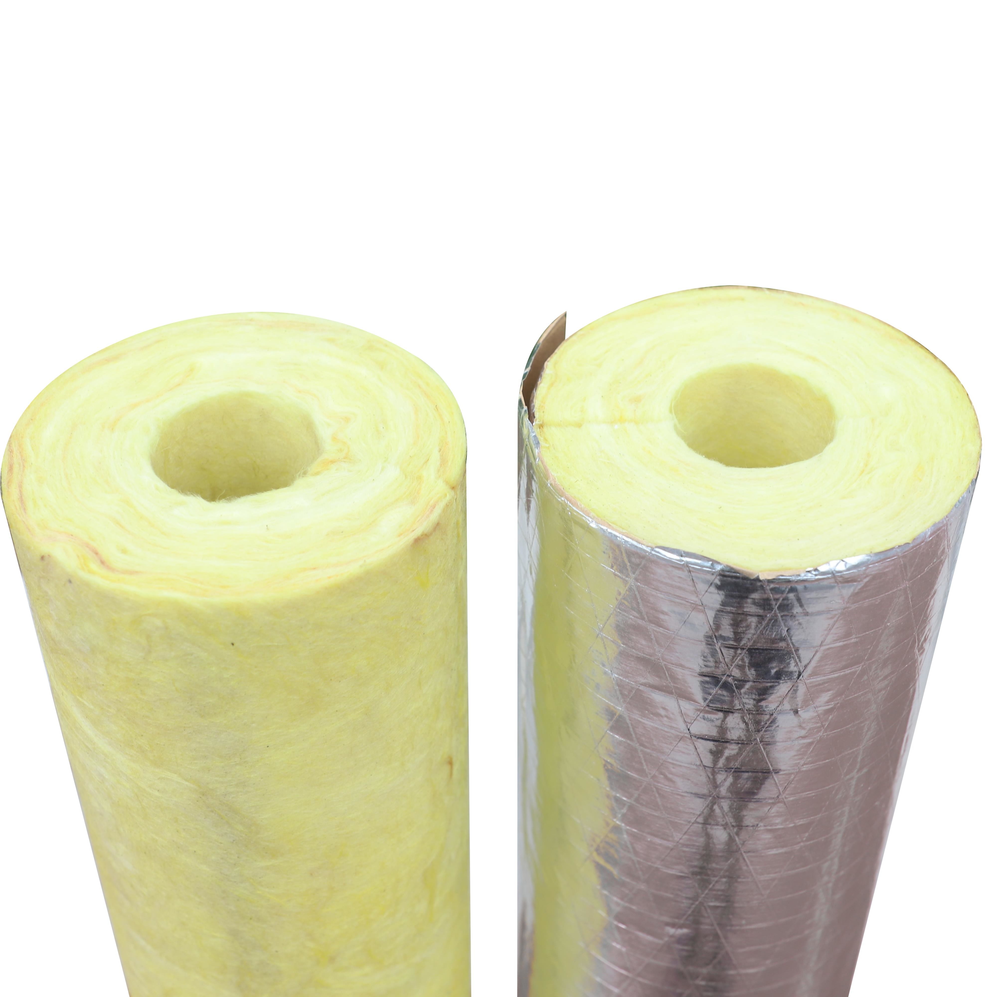 Customizable Fiberglass Insulation For Piping Heat And Sound Insulation