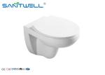 Professional White Water Saving Wall Mounted WC Ceramic European Wall Hung