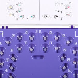 Buy cheap Translucent Sapphire Orthodontic Brackets Excellent Sliding Performance from wholesalers