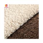 Solid Color Faux Sherpa Fleece Fabric Teddy Bear 300gsm Outdoor Coat Warm