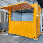 Park Container House Stylish Prefab Houses for Unique Kiosk Concept 10ft 20ft