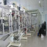 ZX company baby diapers production line equipment final inspection