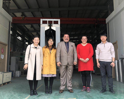 Aluminium Metal Powder Coating Line Plant For Steel Door