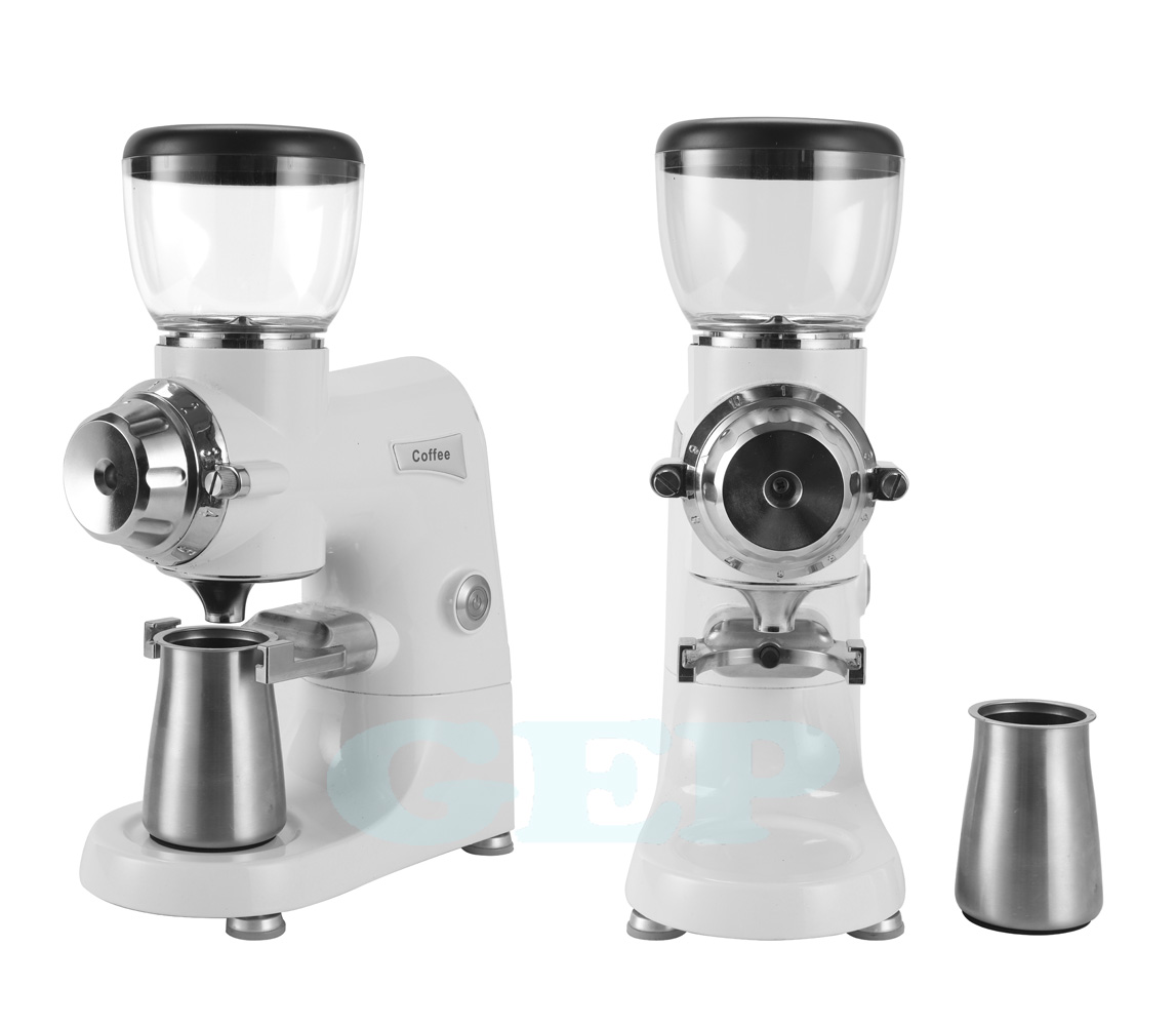 74mm Flat Burr Coffee Bean Grinder For Commercial 43*19*33cm / 6kg