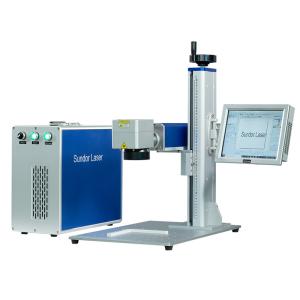 Wholesale Deep Marker 20W 30W 50W Fiber Laser Marking Machine For Jewelry Engraving Cutting from china suppliers