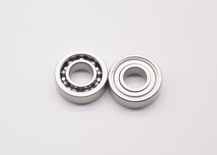 693ZZ Chrome Steel Deep Groove Ball Bearing 3*8*4mm Grease / Oil Lubrication