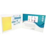 Book Shaped LCD Video Brochure Magnetic Switch For Marketing Events