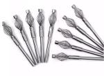 Cross Hole Power Deburring Tool Oval Head Drilling Brush Knotted
