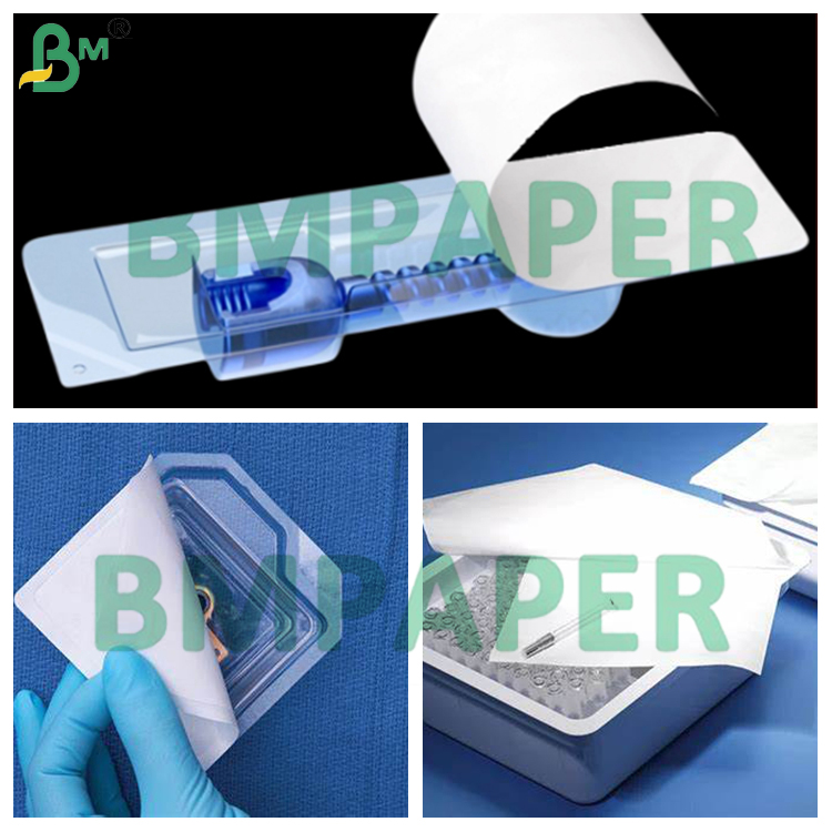 Heat Sealable 1073B Paper Superior Microbial Barrier Highest Strength