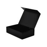 Multipurpose Clothing Cardboard Box , Black Corrugated Shipping Boxes Recyclable