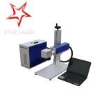Stainless Steel Industrial Laser Marking Machine With 7000 Mm / S Marking Speed