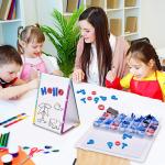 Tabletop Portable 16" X 12" Magnetic Dry Erase Whiteboard Perfect for Planning