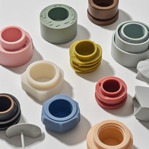 Wholesale NBR EPDM SBR NR Custom Molded Silicone Parts 20-90 Shore A Silicone Injection Molding from china suppliers