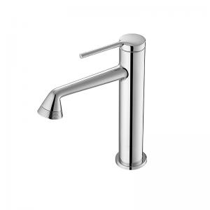 China 251.6mm Brass Basin Mixer Tap Hot Cold Water Basin Mixer Bathroom on sale