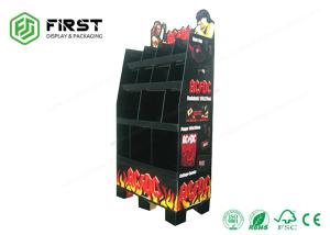 Wholesale UV Coating Cardboard Floor Displays Sturdy Structure Corrugated POP Displays from china suppliers