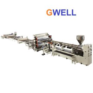 Wholesale POM PE PP PA PPS PEEK CA Board Extrusion Line Process from china suppliers