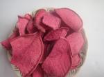Vacuum Fried Red Turnip Healthy Vegetable Chip Snack Crispy Red Radish Slice