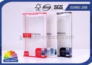 China Custom Printed PET PP PVC PS Transparent Plastic Boxes Electronics Packaging on sale