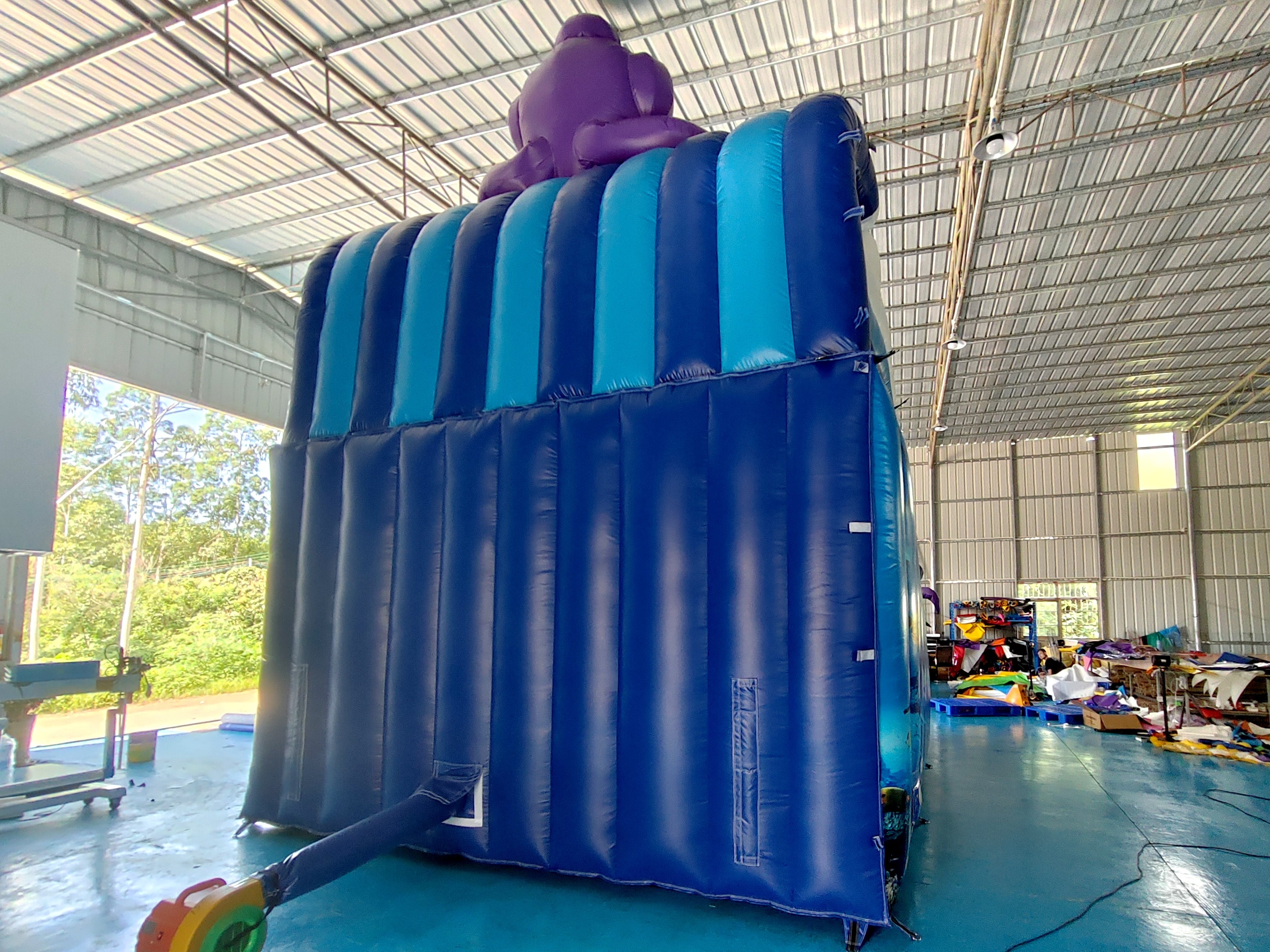 New Design Popular Inflatable Slide Ocean Octopus Cartoon Party Inflatable Dry Double Slides For Kids And Adults