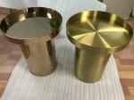 high standard metal furniture customized stainless steel table with mirror or