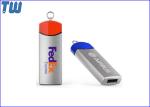 Smoothing Metal Cover Twisting Stick 128GB Flash Drive LED Light