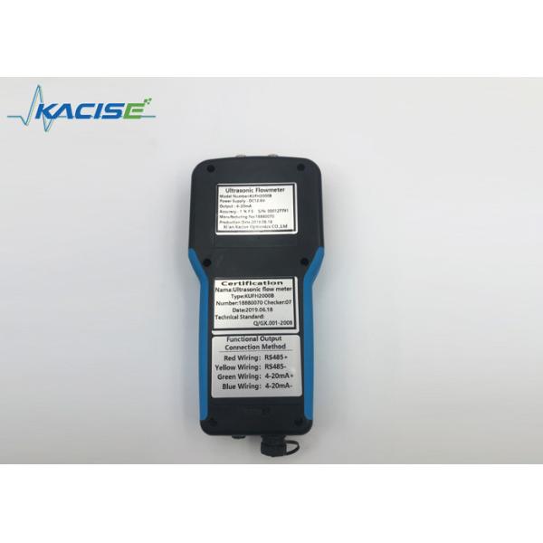 KUFH2000B Handheld Ultrasonic Flow Meter / Ultrasonic Flow Transducer With SD