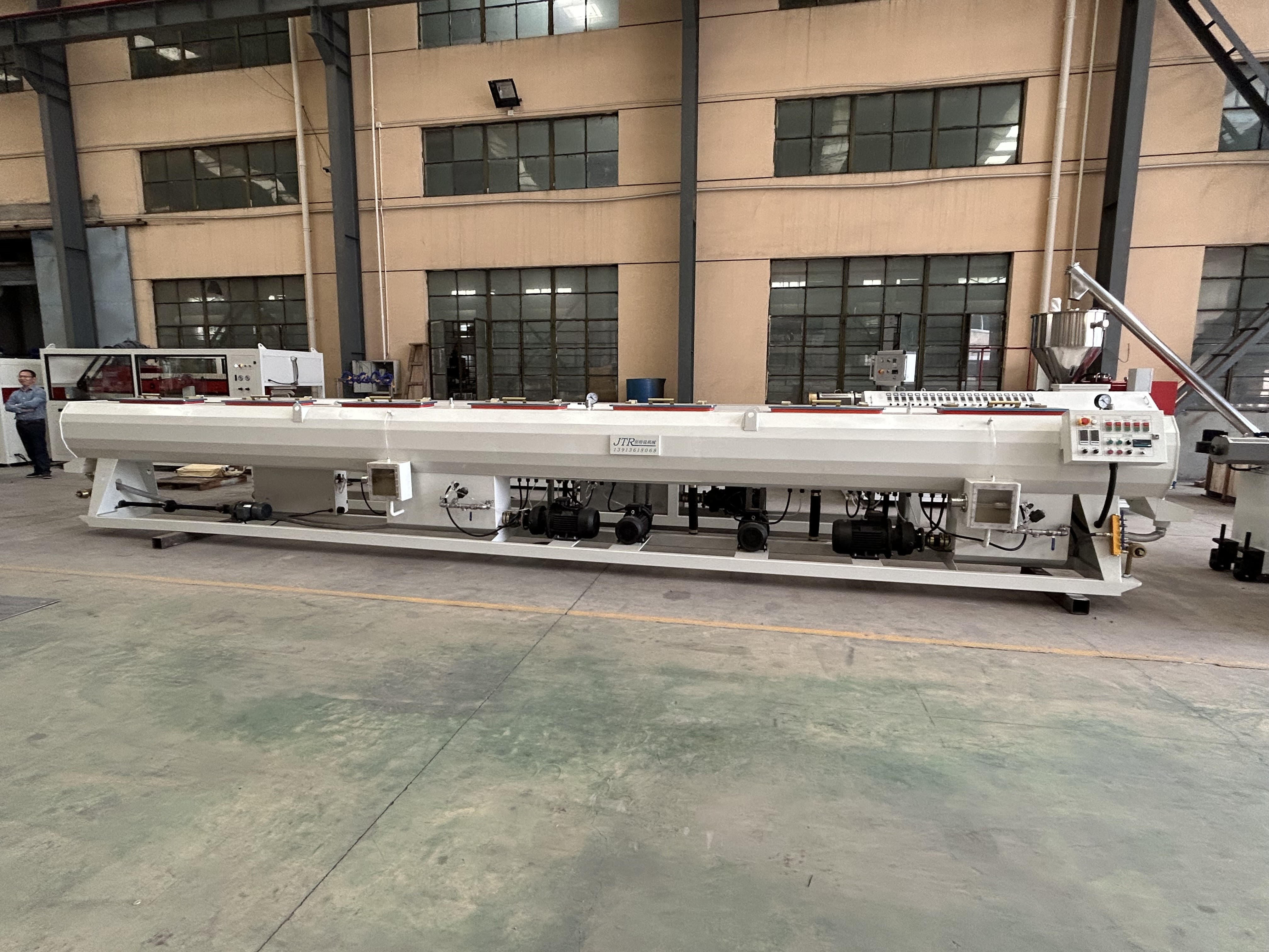 Advanced 90-250mm HDPE PE Pipe Making Machine With CE Certification
