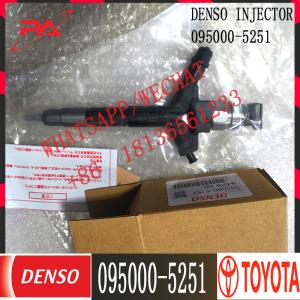 Wholesale diesel fuel common rail injector 095000-5250 095000-5251 for 1KD-FTV original injector 23670-30070 from china suppliers