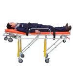 Aluminum Alloy Foldable Ambulance Stretcher Orange Surgical Stretcher
