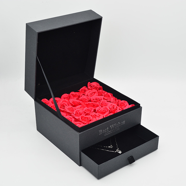 OEM ODM Double Layer Jewelry Box , RoHS Valentine'S Day Gift Box 40cm X 40cm