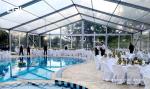Fire Retardant Party Event Tent With Transparent PVC Sidewall
