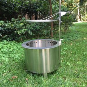 Wholesale Wood Portable Smokeless Stove 22 Inch 14 Inch Fire Pit And Grill from china suppliers