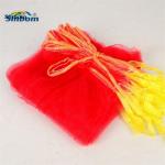Red Reusable Produce Raschel Onion Net Sacks 5kg 15kg 25kg for Vegetable